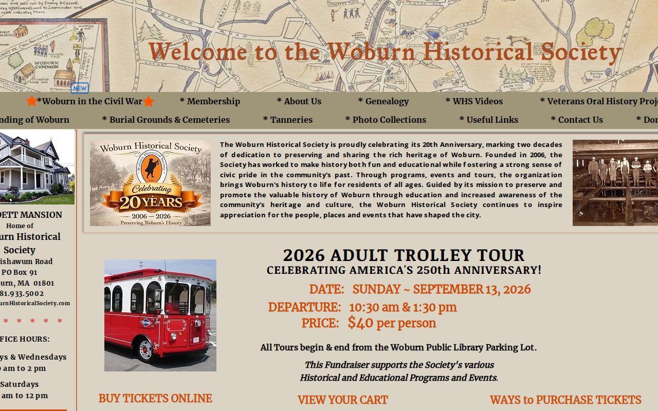 Woburn city directory historical research resources at the Woburn Historical Society
